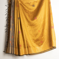 Handwoven Pure Tussar Silk & Cotton Sarees