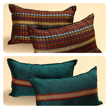 Khun Weave Cotton Pillow Covers