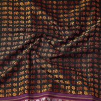 Traditional khun weave cotton fabric made by the skilled weavers of Karnataka. Nearly 400 years old, Khun is a fabric that has been used as a blouse or piece of choli.